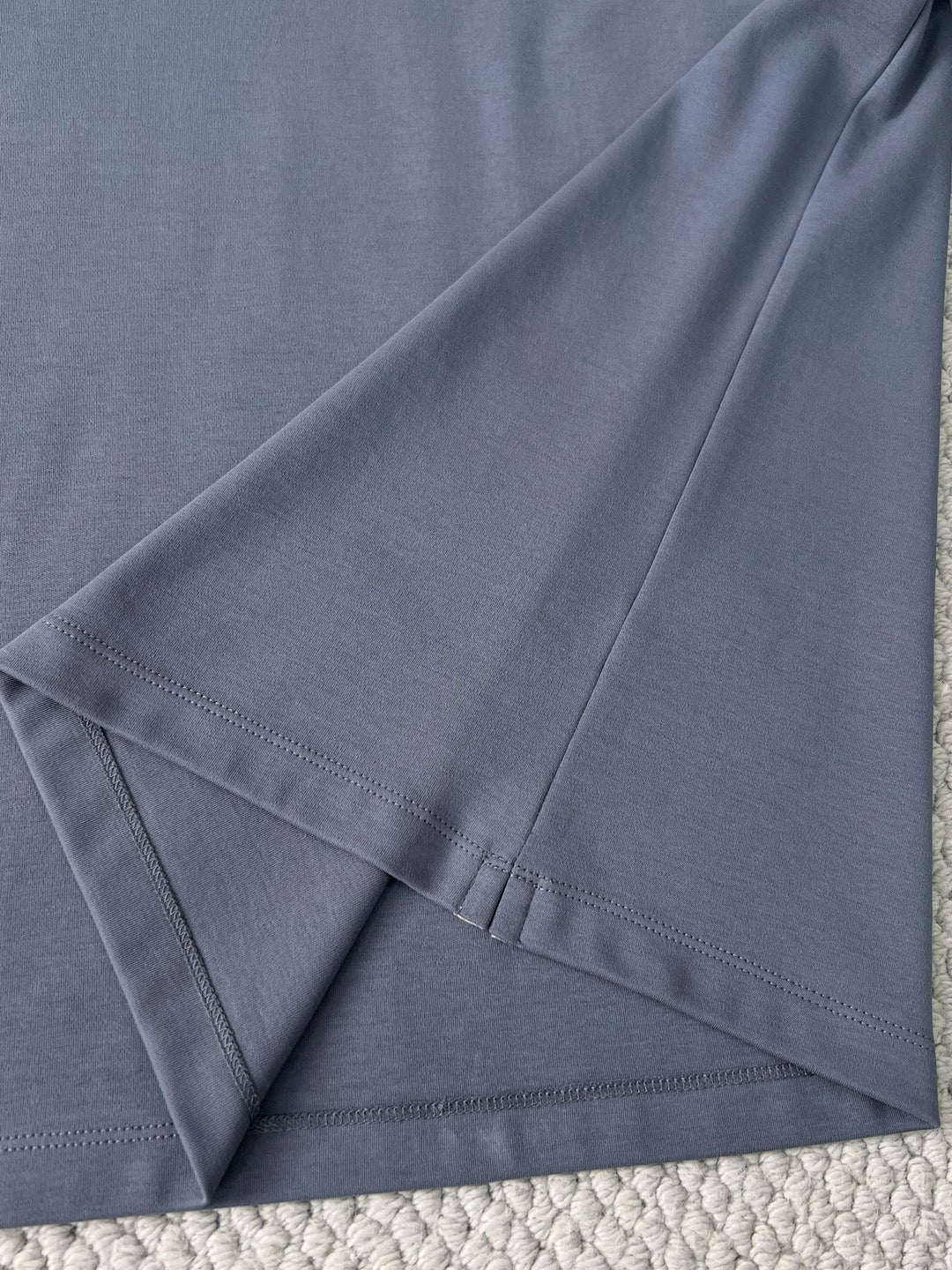 T-shirt de tennis en jersey technique à imprimé logo Brunello Cucinell !