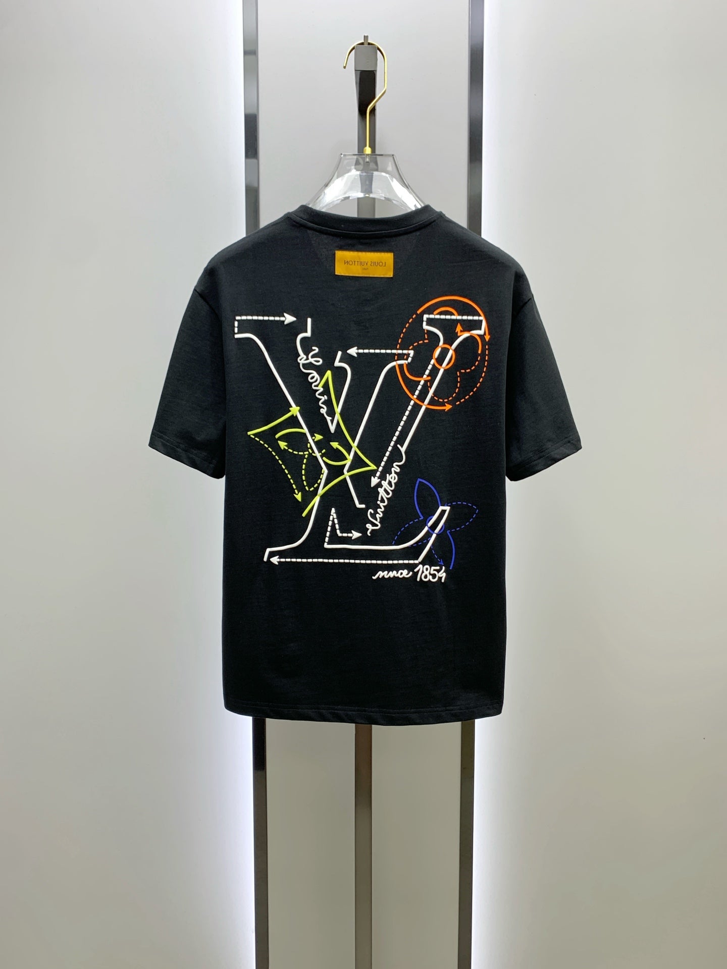 LV Cotton short-sleeved T-shirt in Classic Logo