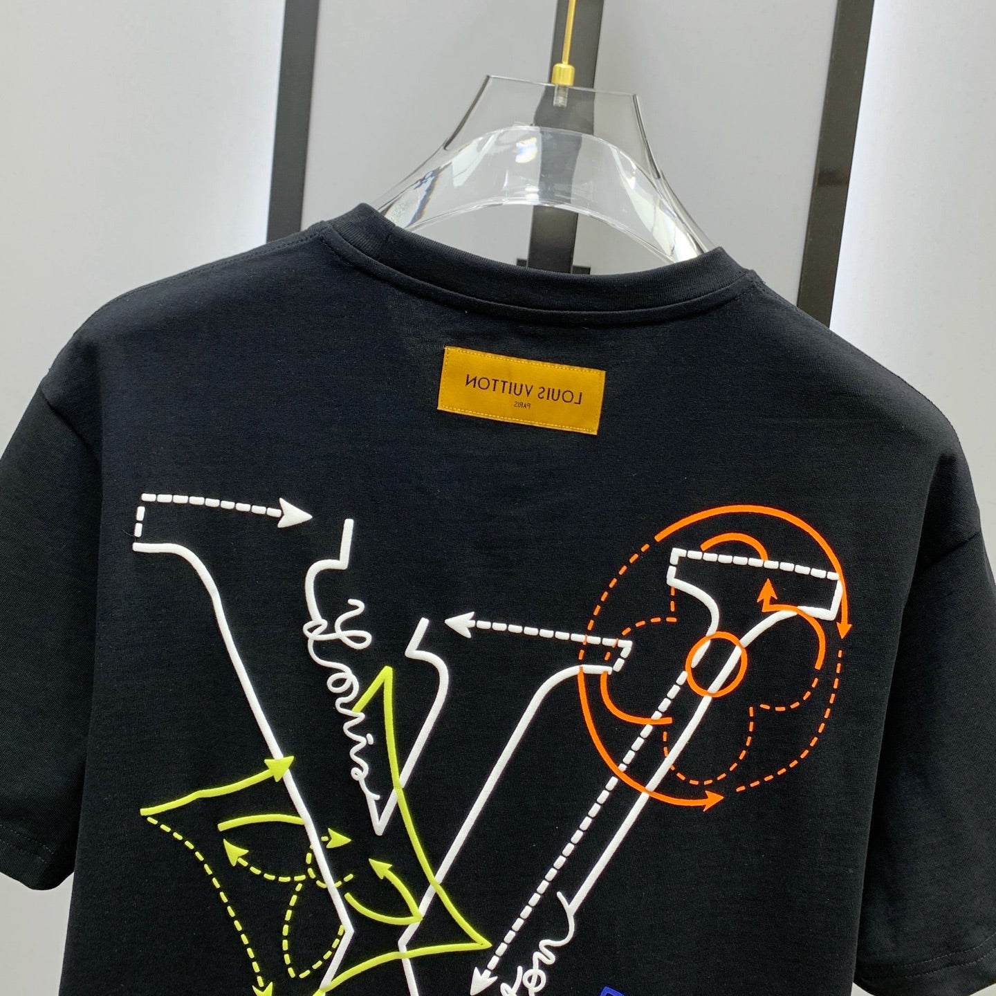LV Cotton short-sleeved T-shirt in Classic Logo