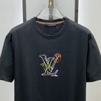 LV Cotton short-sleeved T-shirt in Classic Logo