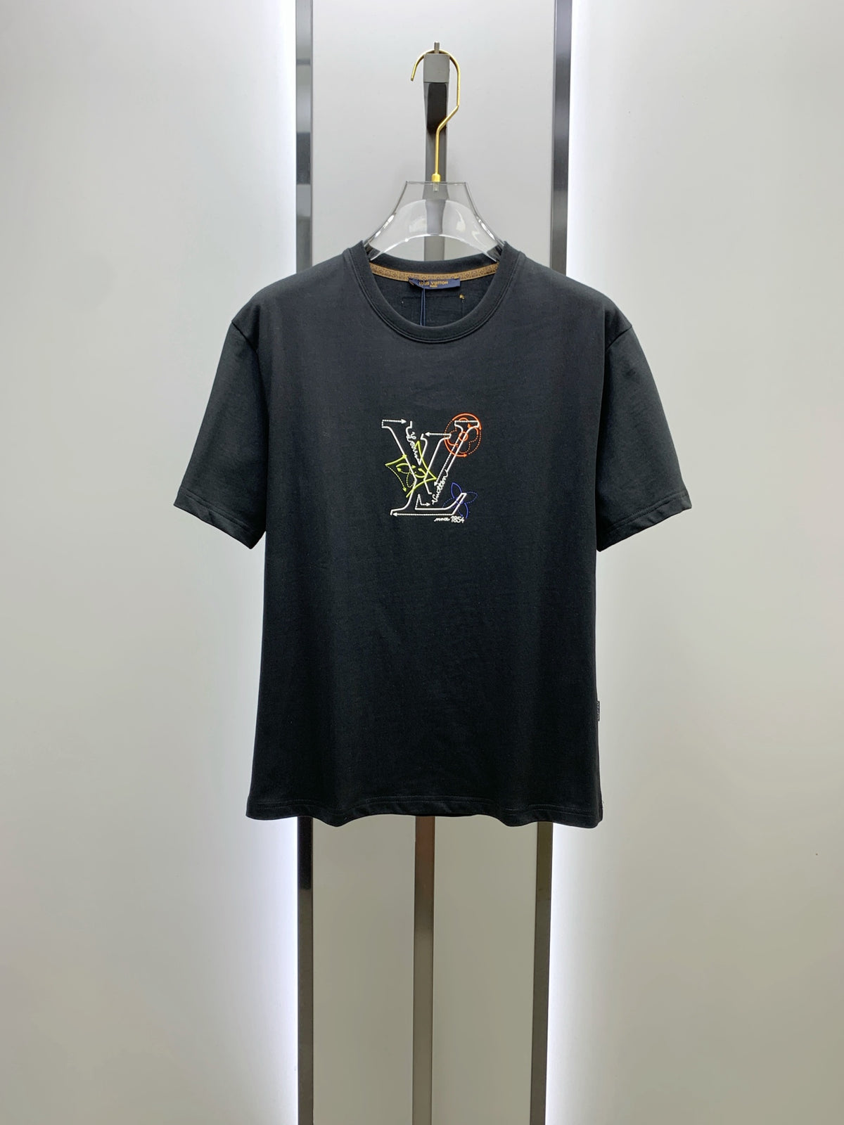 LV Cotton short-sleeved T-shirt in Classic Logo