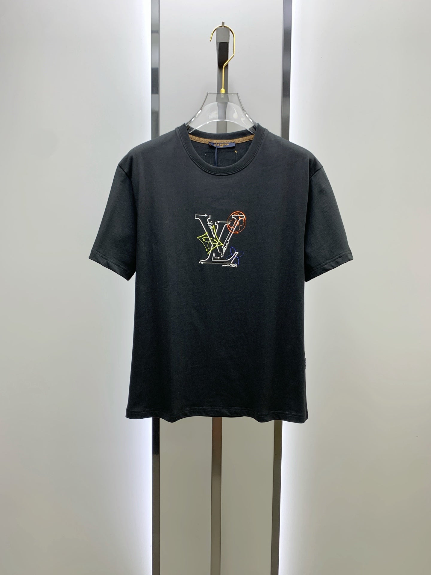 LV Cotton short-sleeved T-shirt in Classic Logo