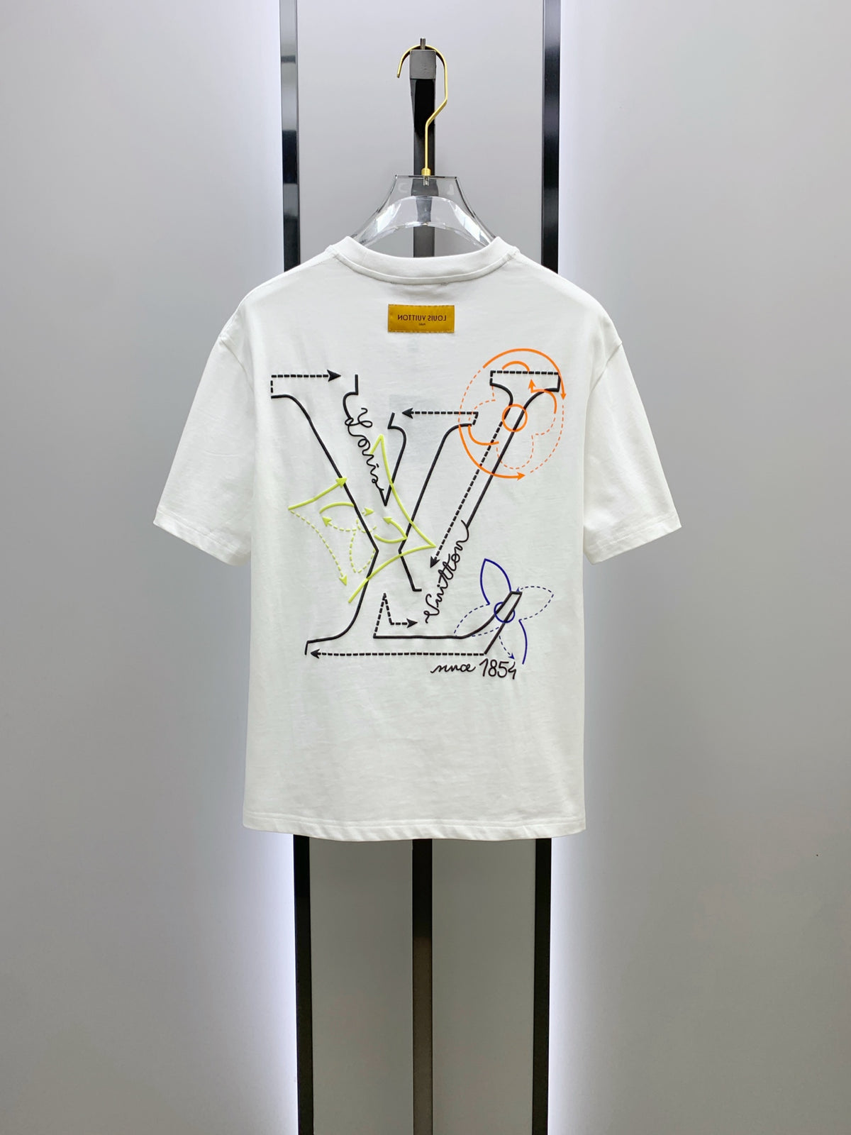 LV Cotton short-sleeved T-shirt in Classic Logo