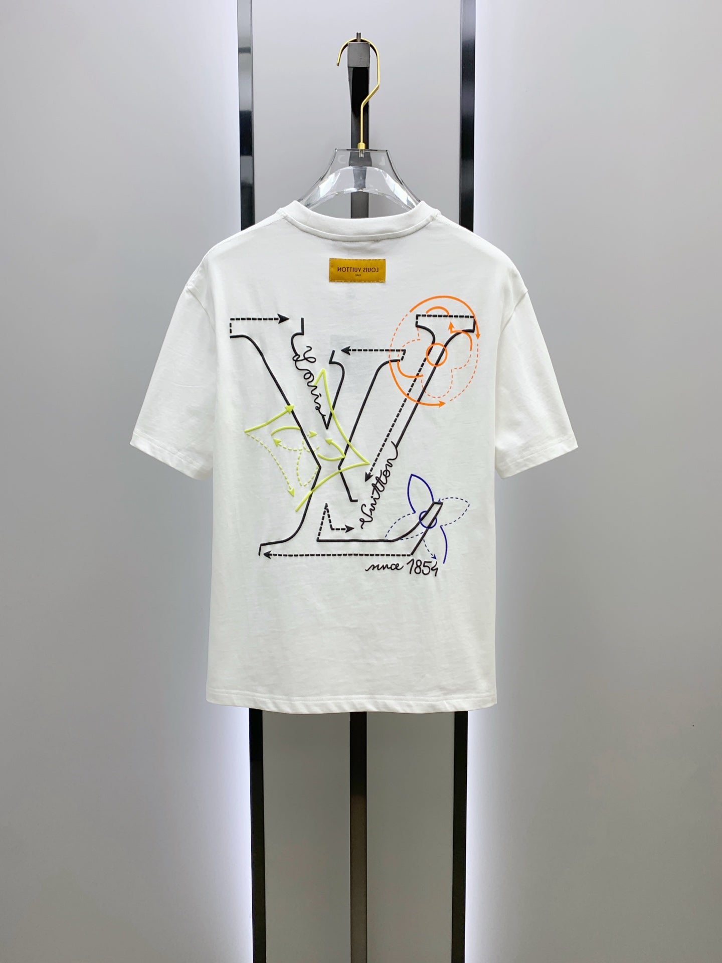 LV Cotton short-sleeved T-shirt in Classic Logo