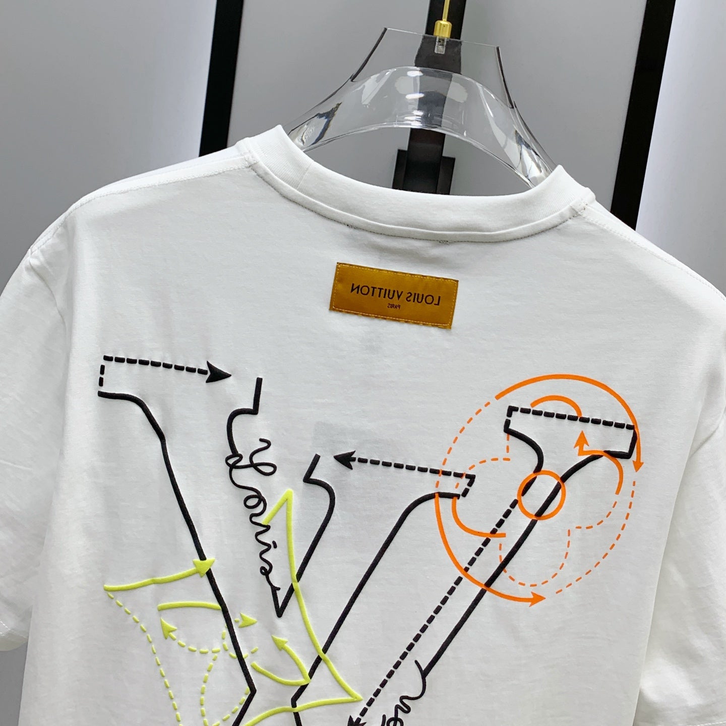 LV Cotton short-sleeved T-shirt in Classic Logo