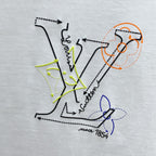 LV Cotton short-sleeved T-shirt in Classic Logo