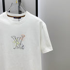 LV Cotton short-sleeved T-shirt in Classic Logo