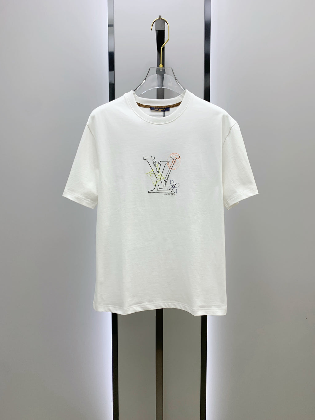 LV Cotton short-sleeved T-shirt in Classic Logo