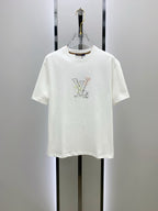 LV Cotton short-sleeved T-shirt in Classic Logo