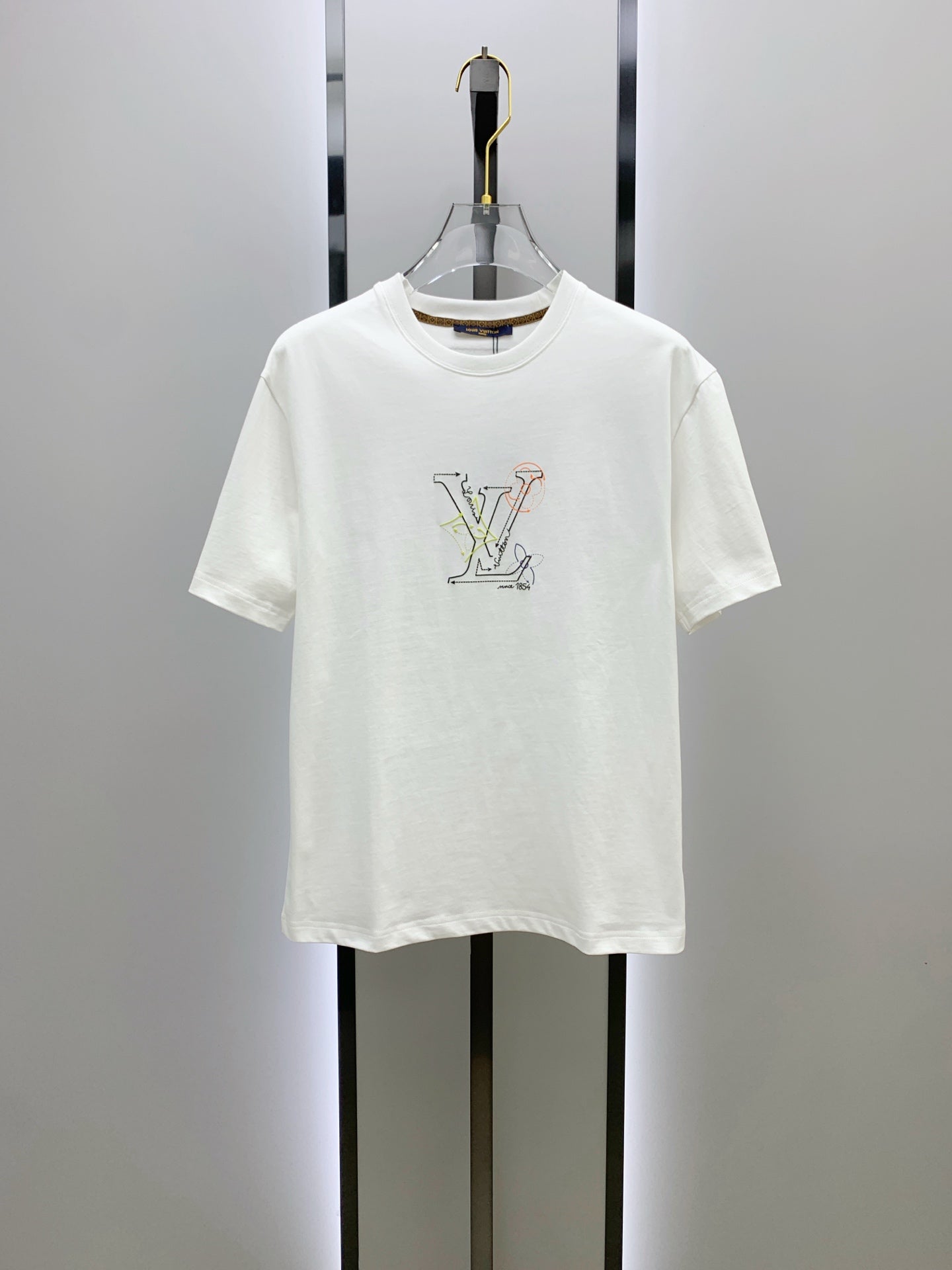 LV Cotton short-sleeved T-shirt in Classic Logo