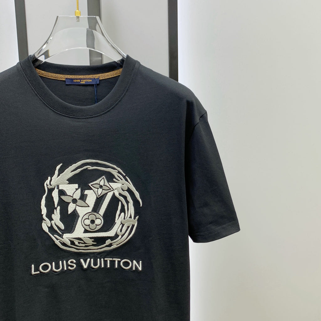 LV Cotton short-sleeved T-shirt in Classic Logo