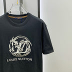 LV Cotton short-sleeved T-shirt in Classic Logo