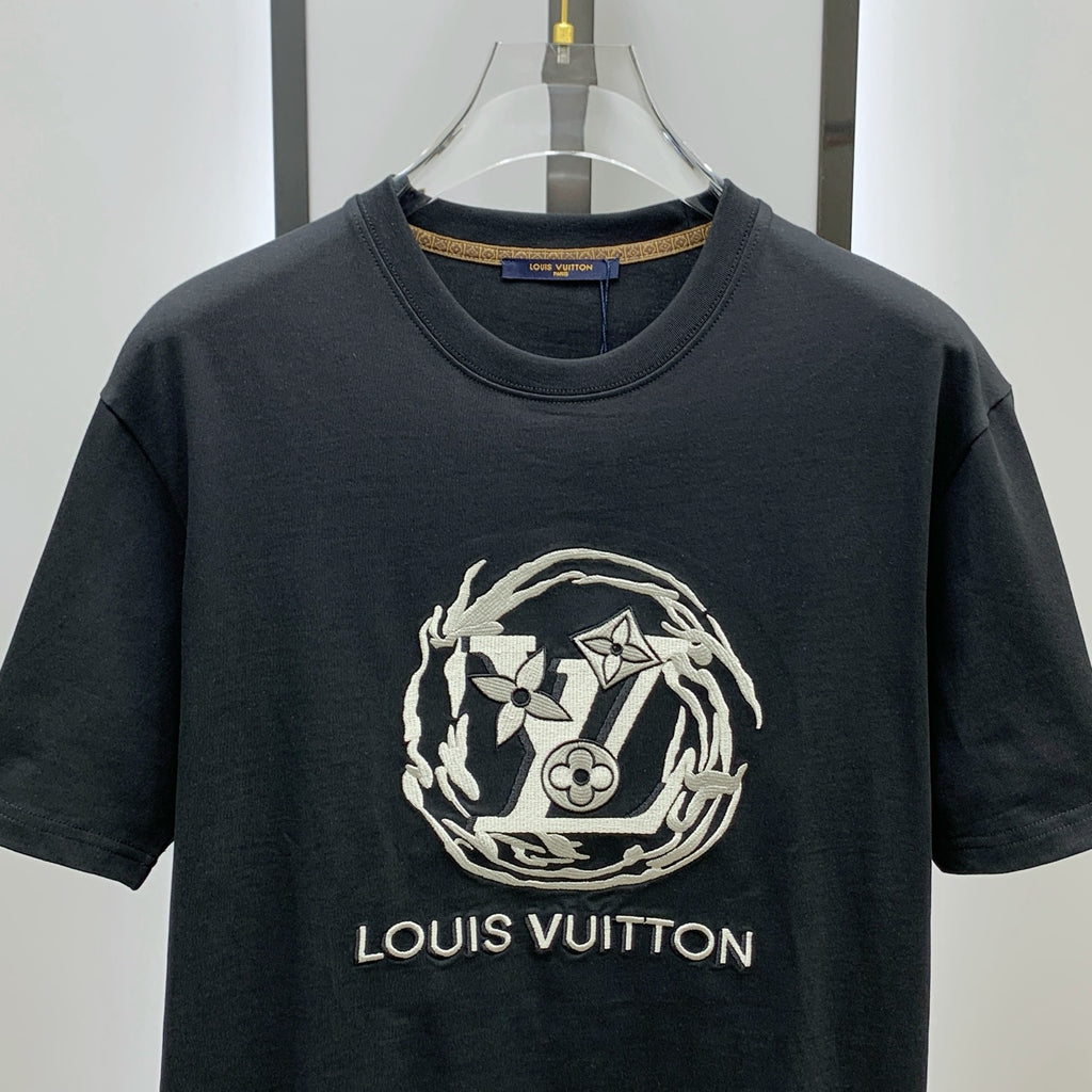 LV Cotton short-sleeved T-shirt in Classic Logo