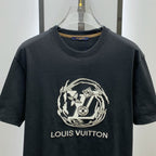 LV Cotton short-sleeved T-shirt in Classic Logo
