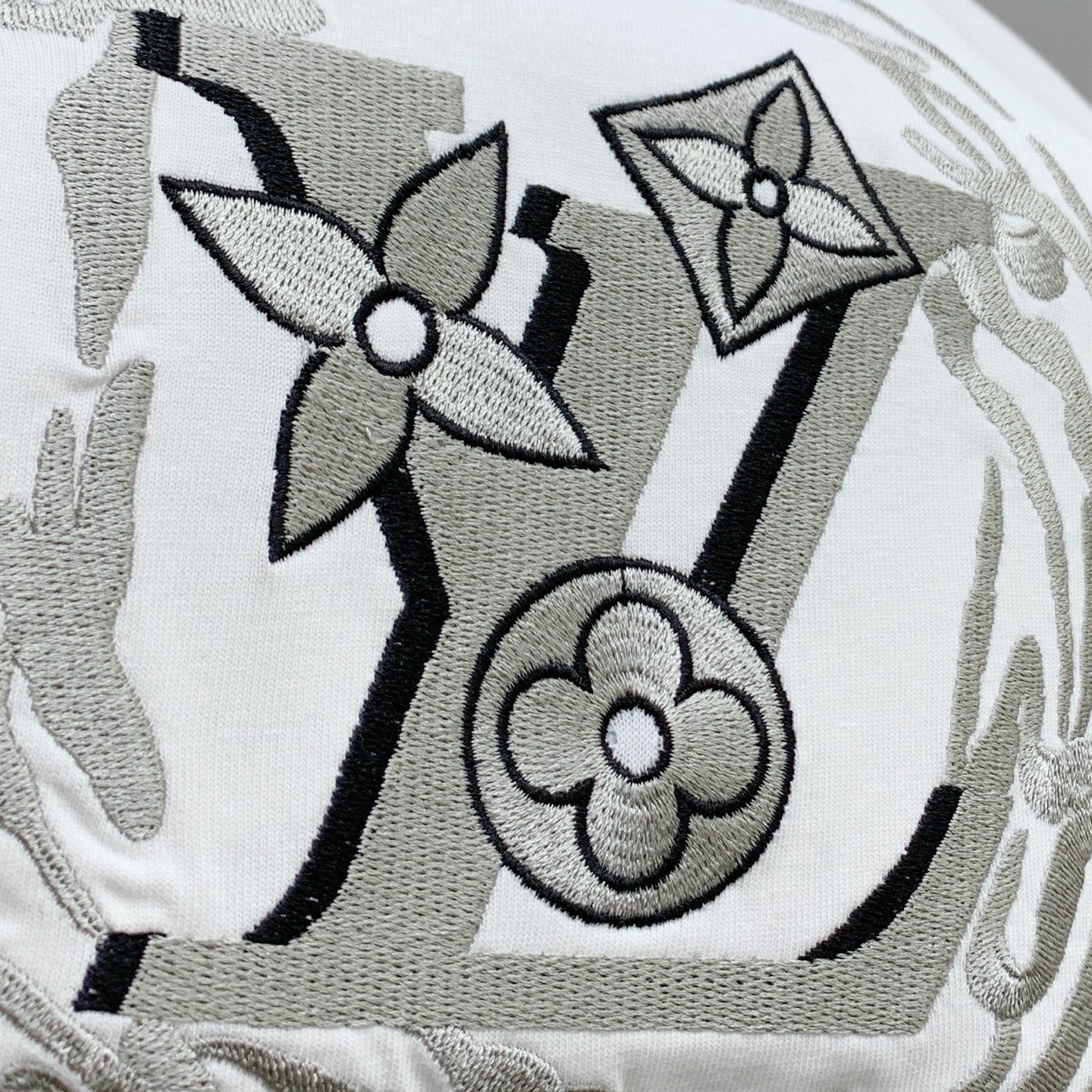 LV Cotton short-sleeved T-shirt in Classic Logo