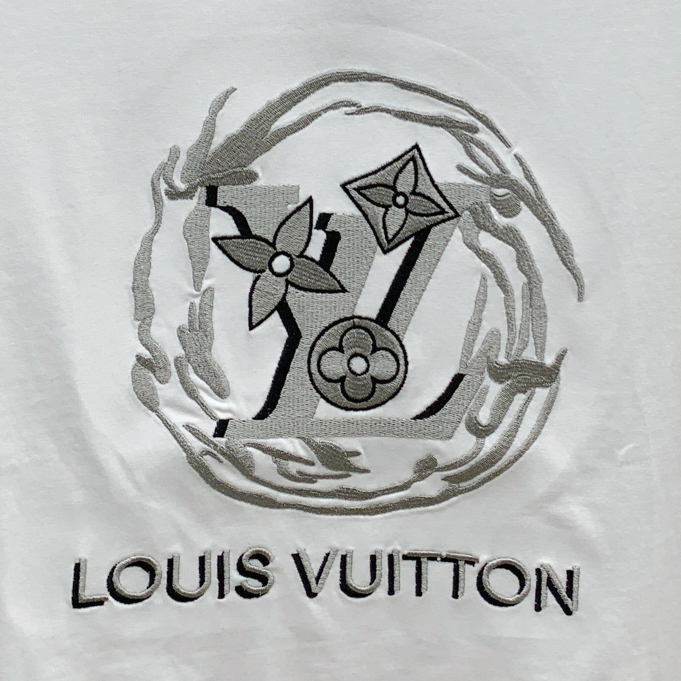 LV Cotton short-sleeved T-shirt in Classic Logo