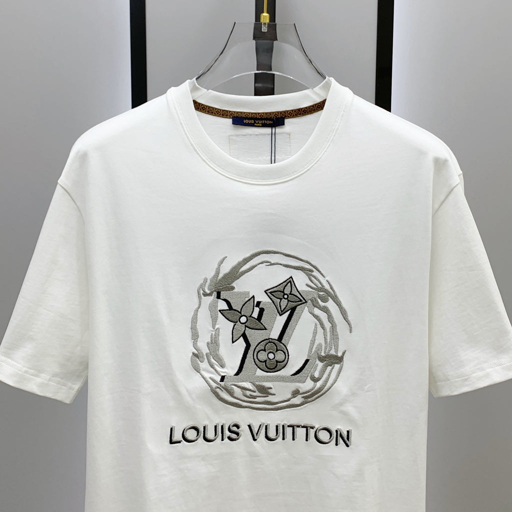LV Cotton short-sleeved T-shirt in Classic Logo