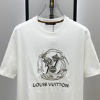LV Cotton short-sleeved T-shirt in Classic Logo