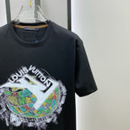 LV Cotton short-sleeved T-shirt in Classic Logo