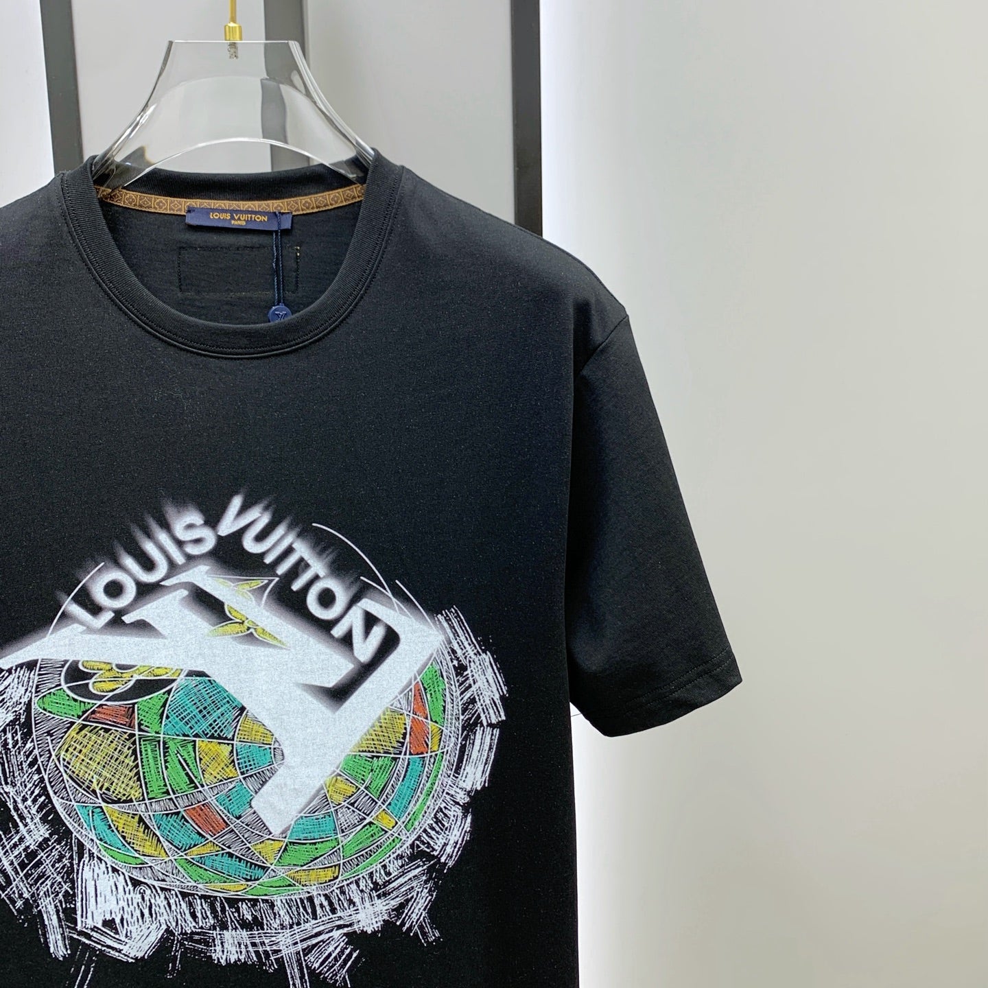 LV Cotton short-sleeved T-shirt in Classic Logo