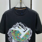 LV Cotton short-sleeved T-shirt in Classic Logo
