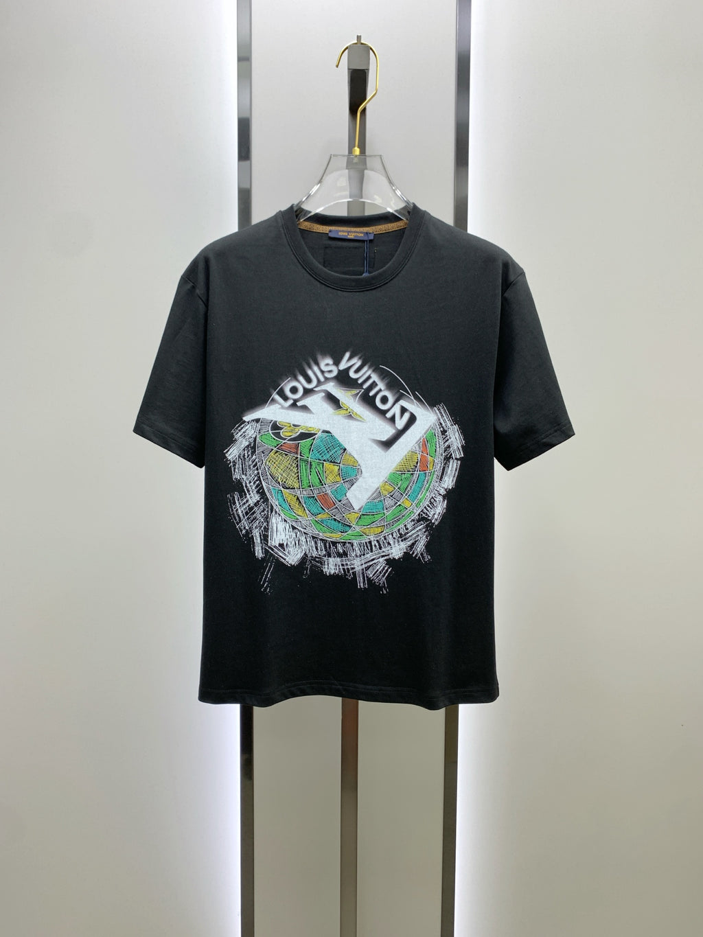 LV Cotton short-sleeved T-shirt in Classic Logo