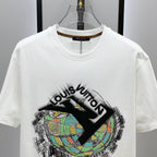 LV Cotton short-sleeved T-shirt in Classic Logo