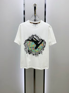 LV Cotton short-sleeved T-shirt in Classic Logo