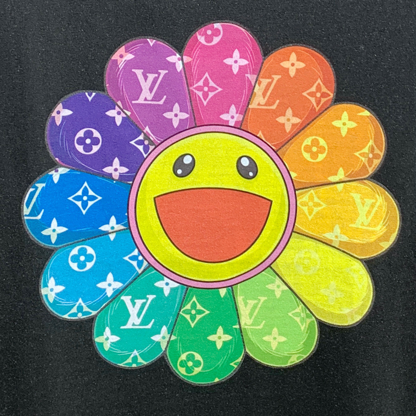 LV Cotton short-sleeved T-shirt in Classic Logo