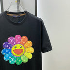 LV Cotton short-sleeved T-shirt in Classic Logo