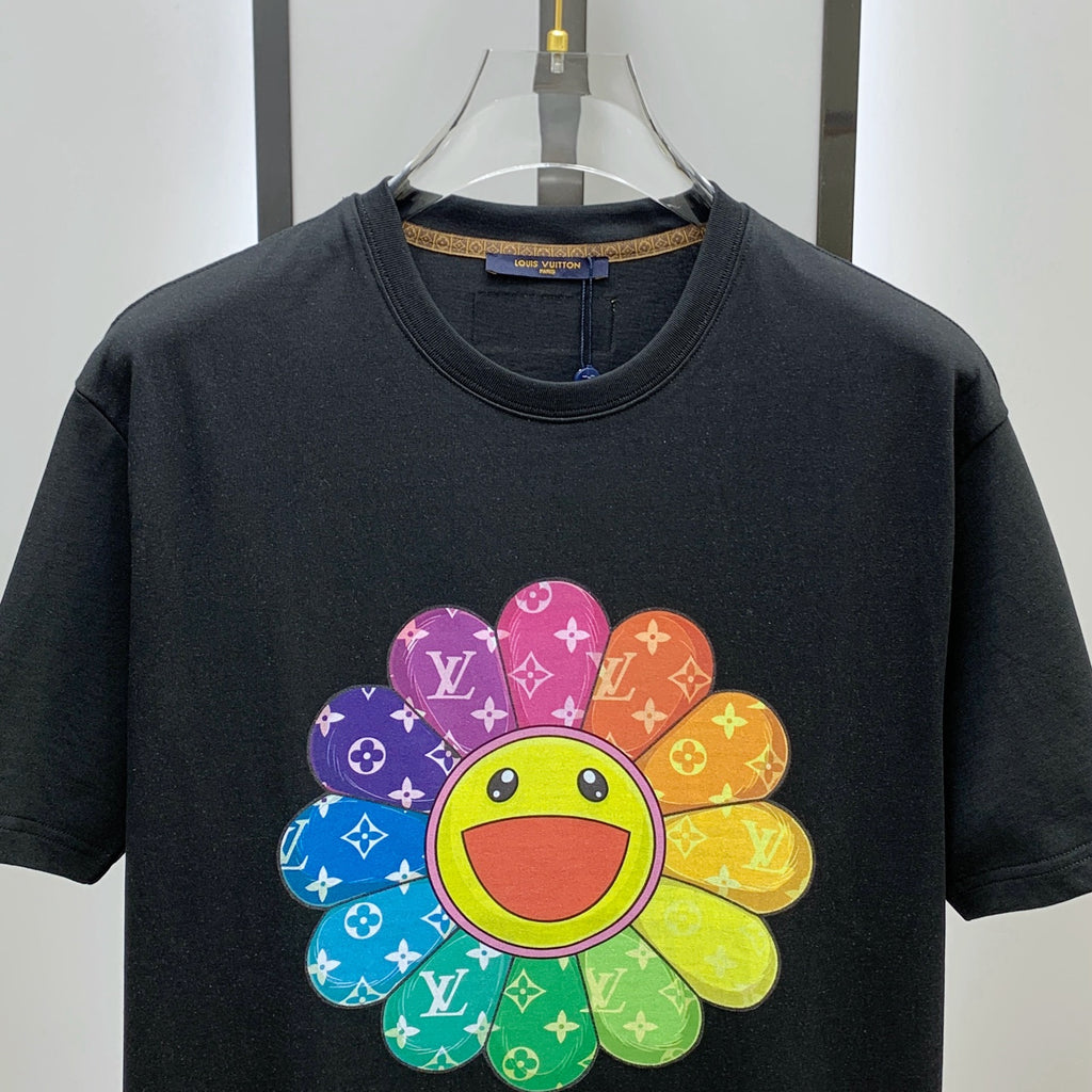 LV Cotton short-sleeved T-shirt in Classic Logo