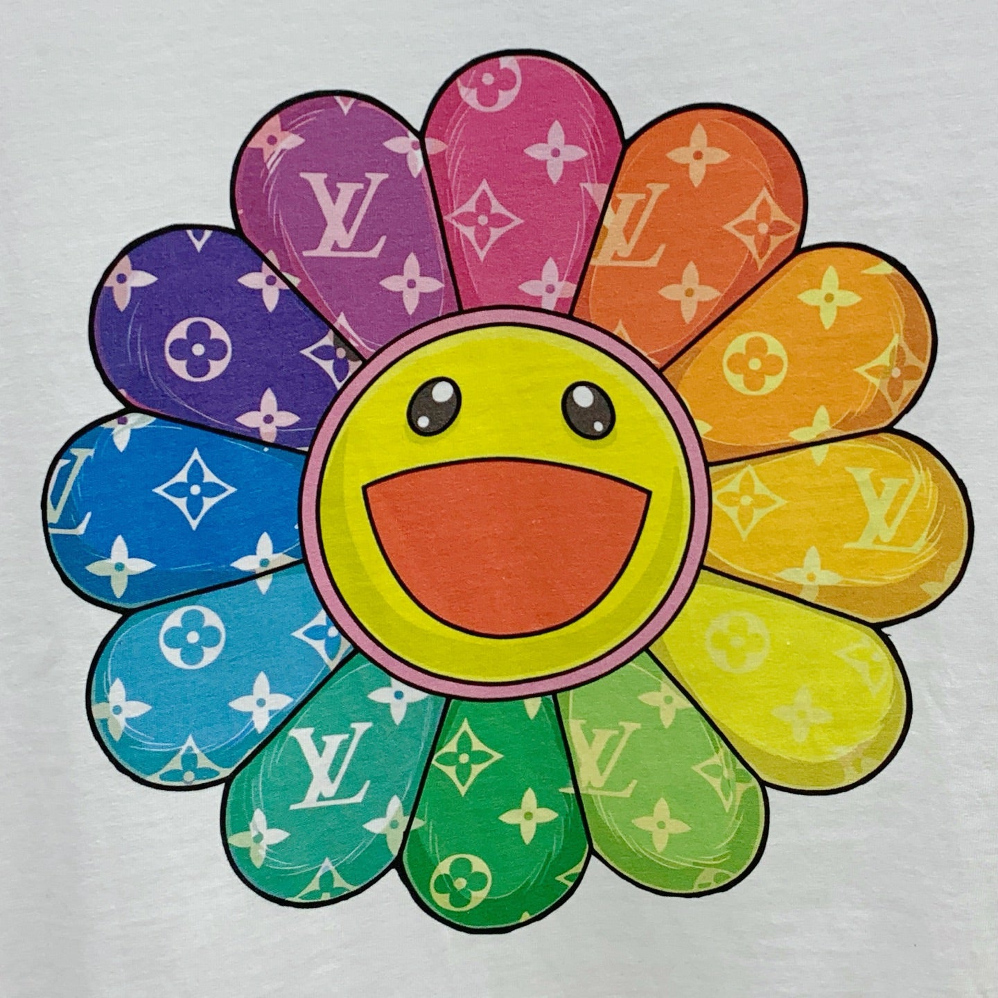 LV Cotton short-sleeved T-shirt in Classic Logo