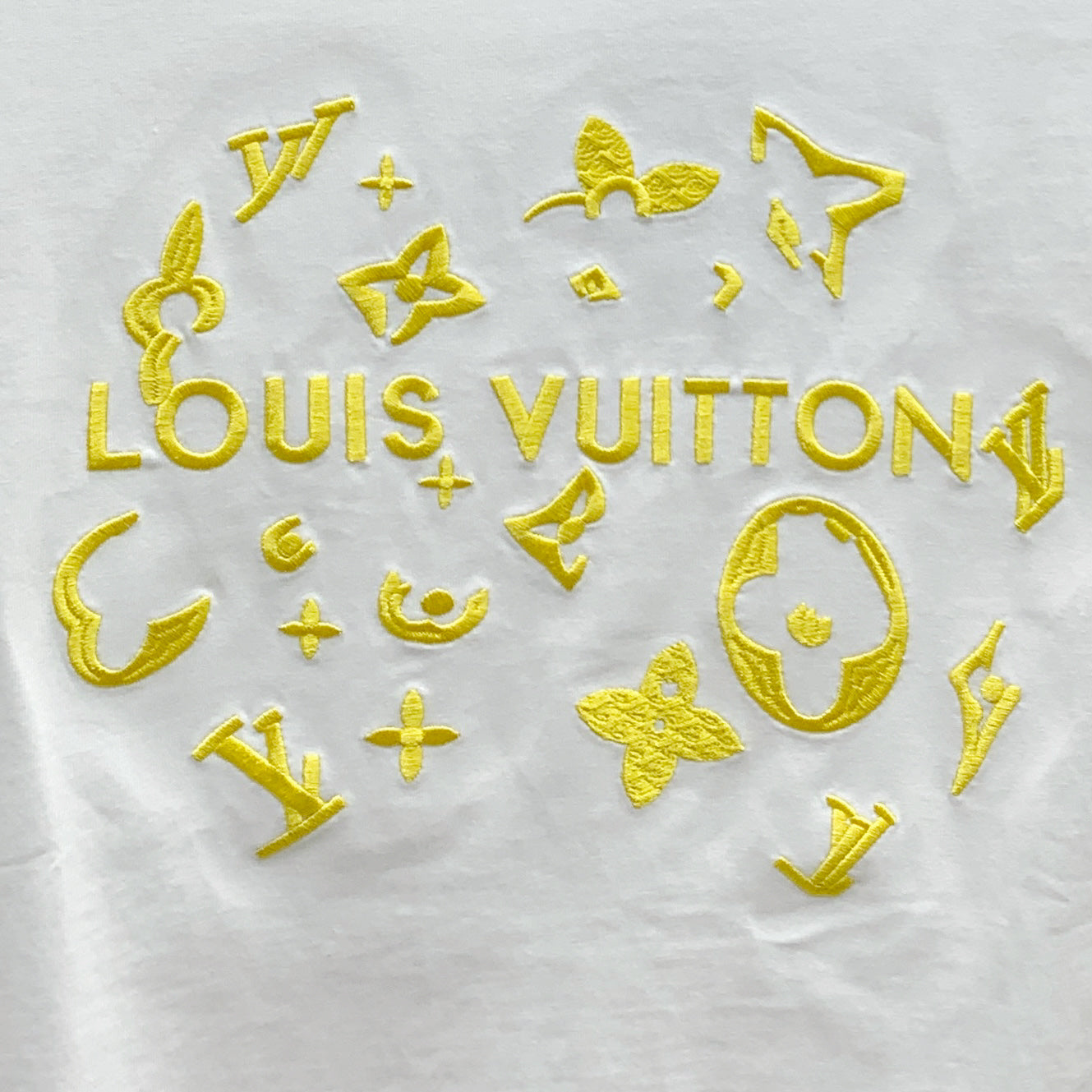 LV Cotton short-sleeved T-shirt in Classic Logo