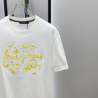 LV Cotton short-sleeved T-shirt in Classic Logo