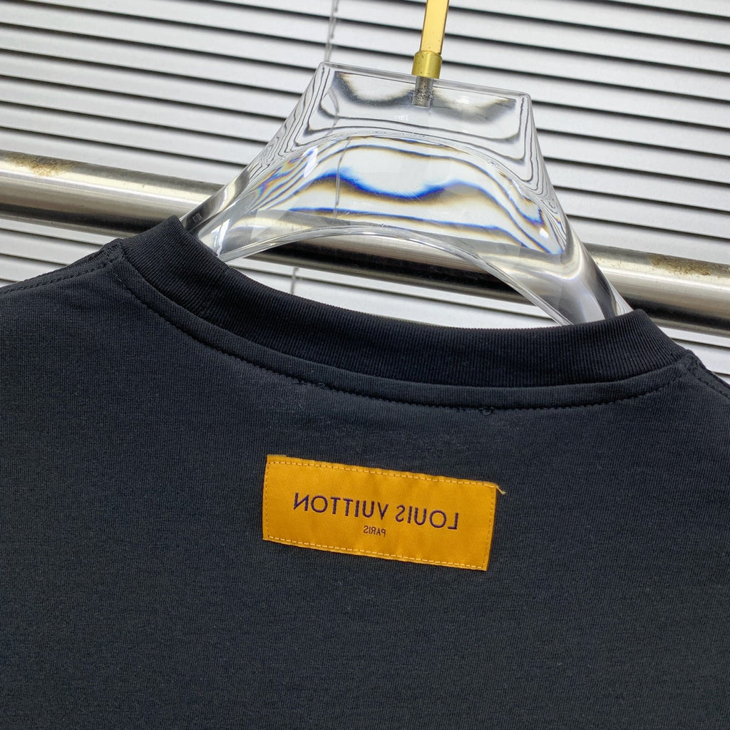 LV Cotton Short Sleeve T-Shirt
