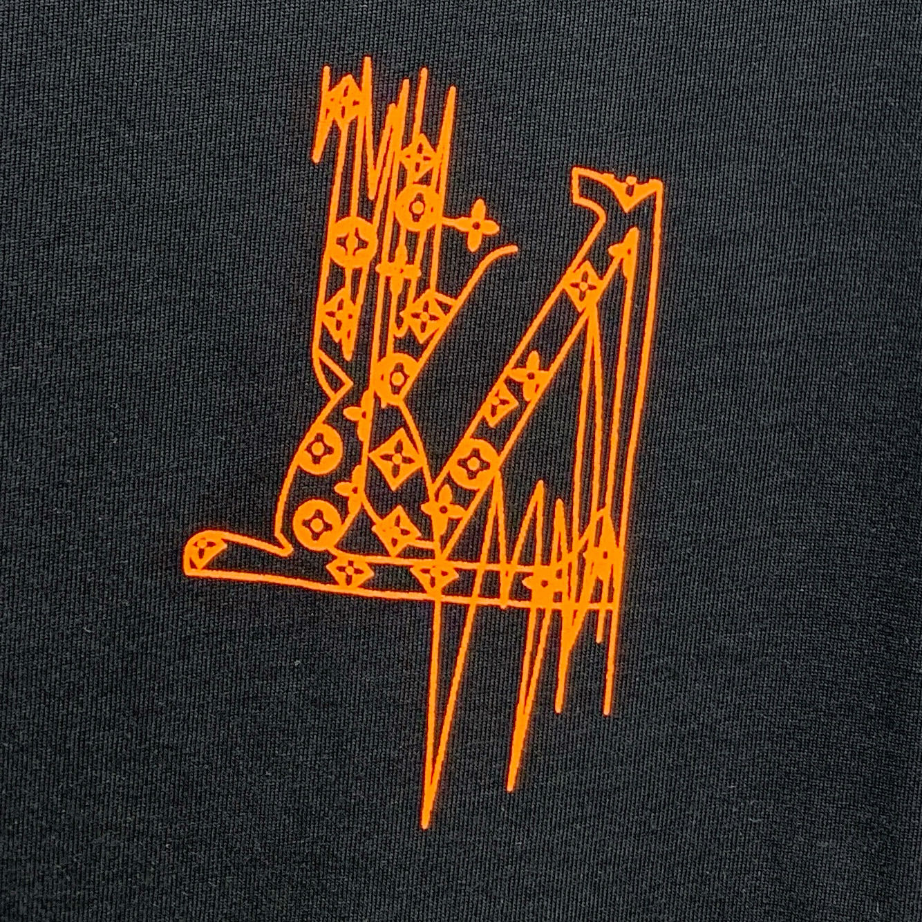 LV Cotton Short Sleeve T-Shirt