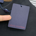 تي شيرت LV قطني بأكمام قصيرة