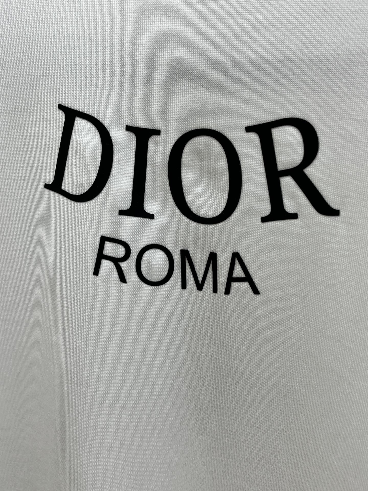Dio! Logo short-sleeved crew neck T-shirt
