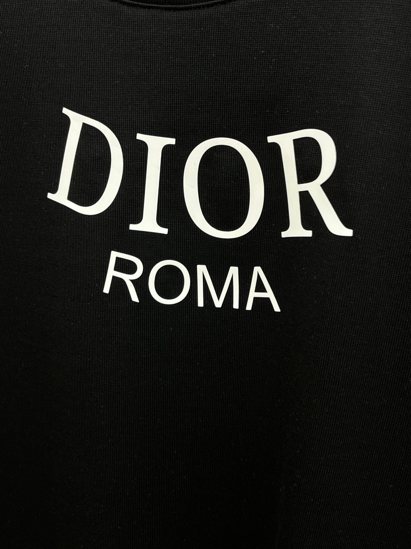 Dio! Logo short-sleeved crew neck T-shirt