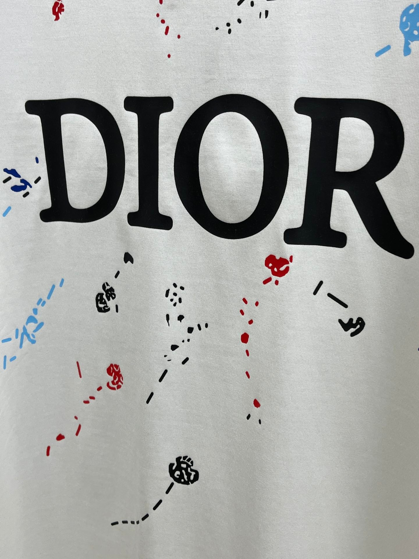 Dio! Logo short-sleeved crew neck T-shirt