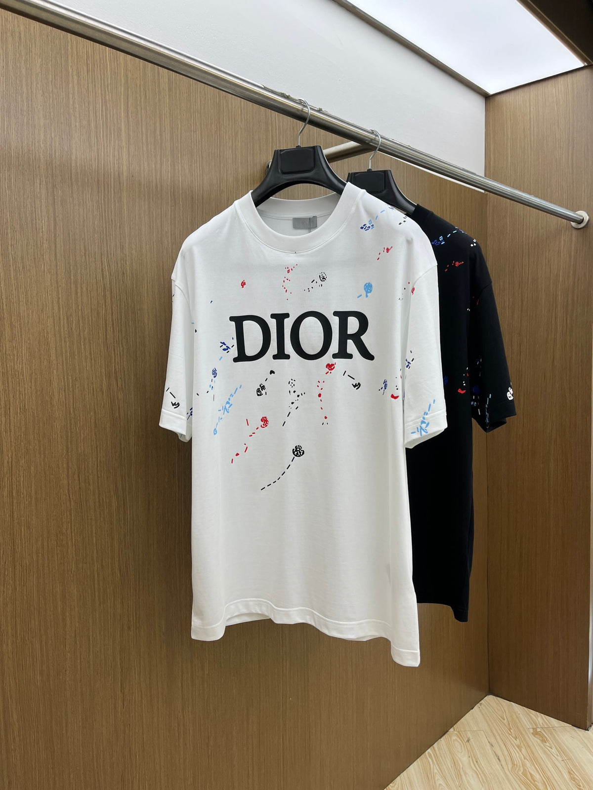 Dio! Logo short-sleeved crew neck T-shirt