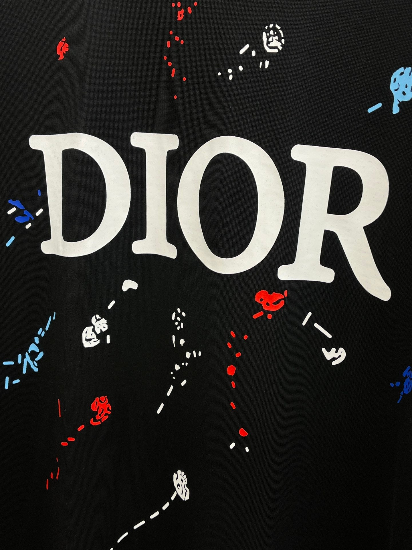 Dio! Logo short-sleeved crew neck T-shirt