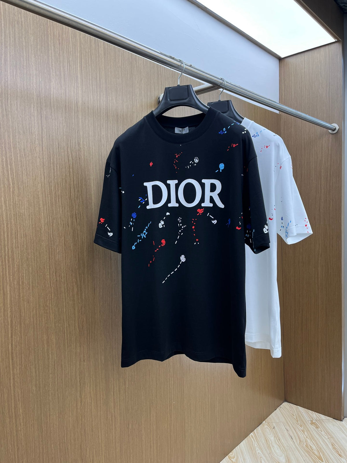 Dio! Logo short-sleeved crew neck T-shirt