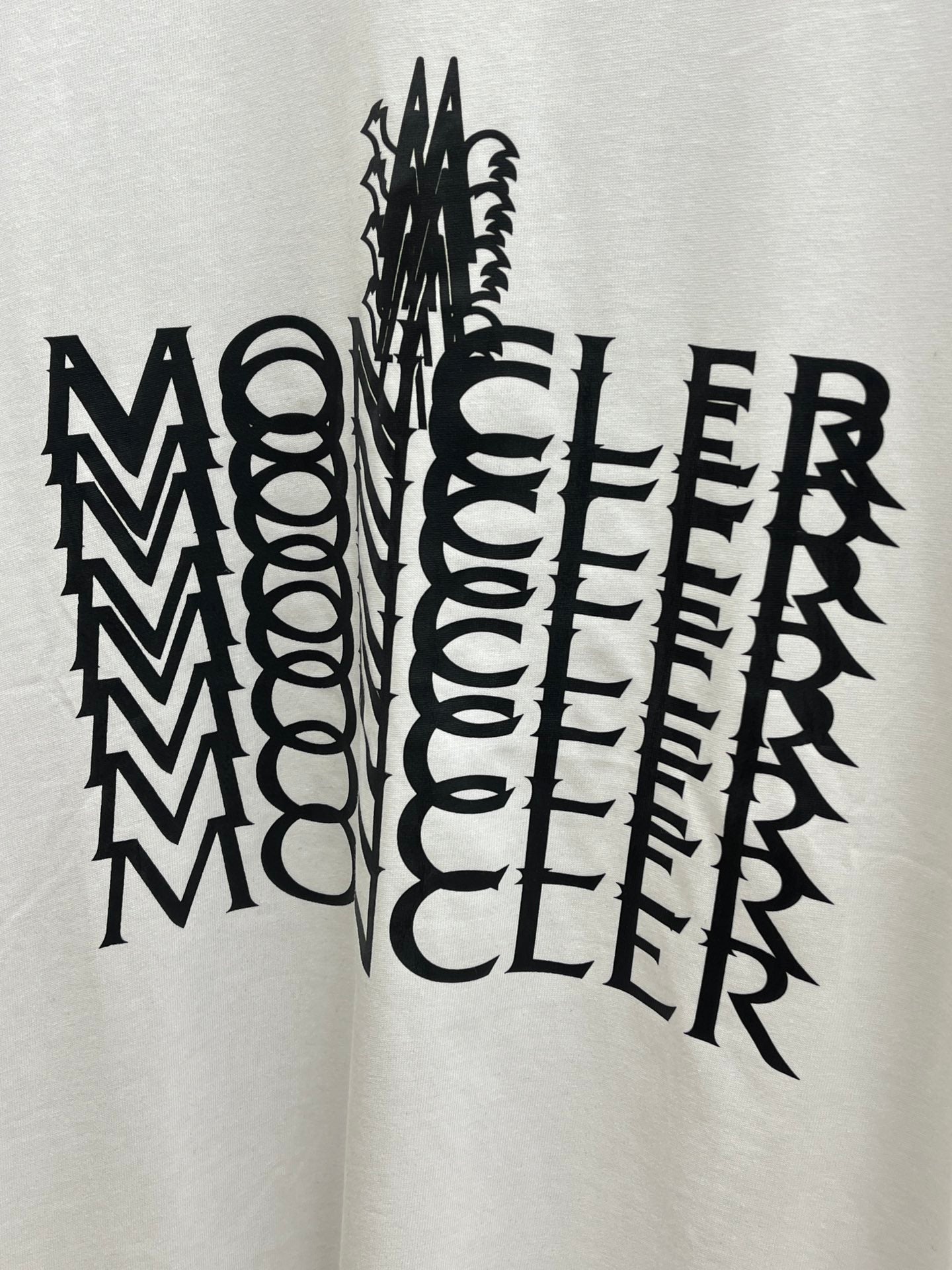 Moncle! Logo short-sleeved crew-neck T-shirt