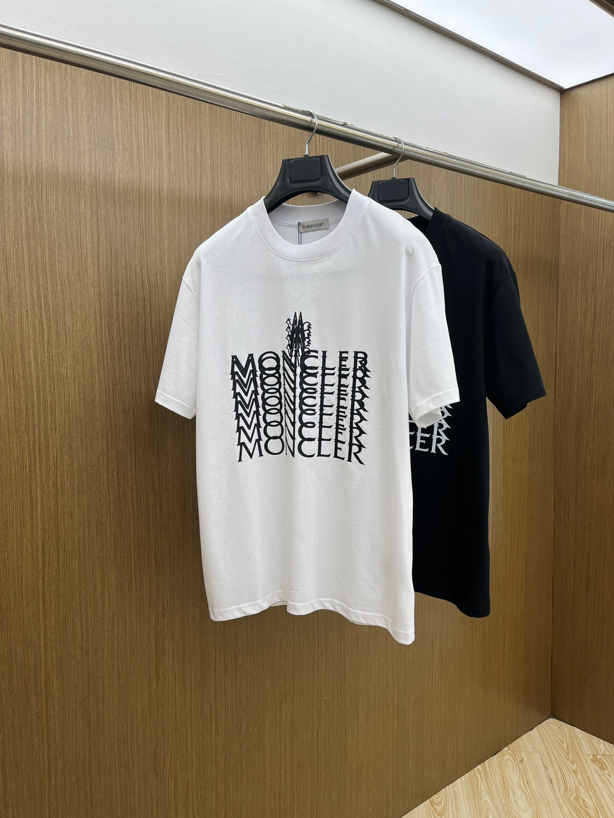 Moncle! Logo short-sleeved crew-neck T-shirt