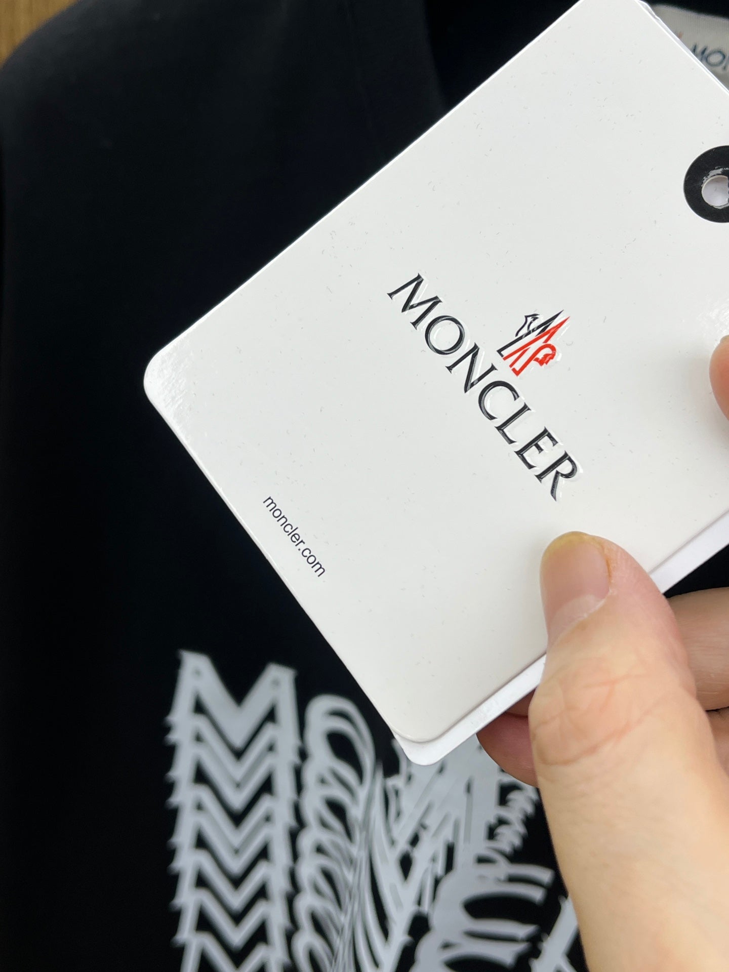 Moncle! Logo short-sleeved crew-neck T-shirt