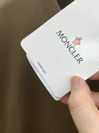 Moncle! short-sleeved crew-neck T-shirt