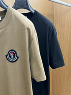 Moncle! short-sleeved crew-neck T-shirt