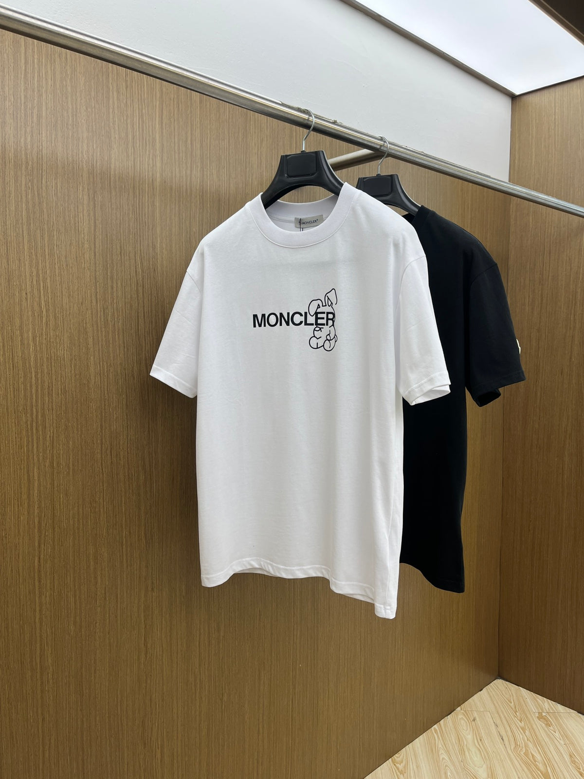 Moncle! Logo short-sleeved crew-neck T-shirt