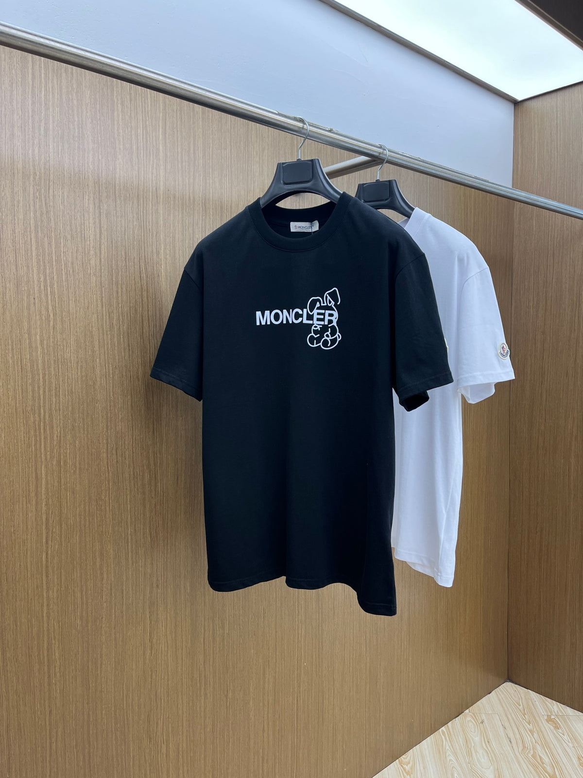 Moncle! Logo short-sleeved crew-neck T-shirt